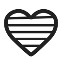 grey heart