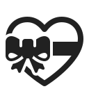 heart with ribbon