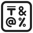 input symbols
