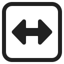 left-right arrow