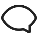 left speech bubble