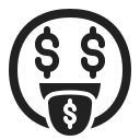money-mouth face