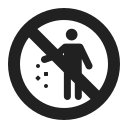 no littering