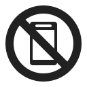 no mobile phones