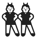 personnes avec des oreilles de lapin