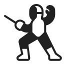 person fencing