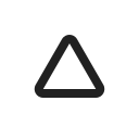 red triangle pointed up