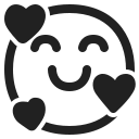 smiling face with hearts