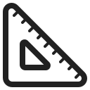 triangular ruler