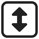 up-down arrow