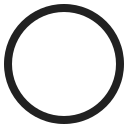 white circle